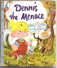 1956 Dennis The Menace Rand McNally Elf Book