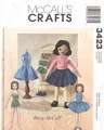 McCall's 3423 Retro Betsy McCall Doll and Clothes Pattern